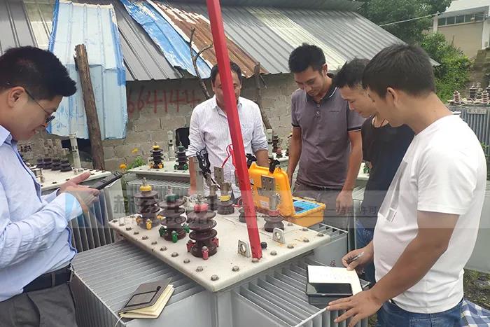 貴州客戶采購五級承試設備培訓驗收